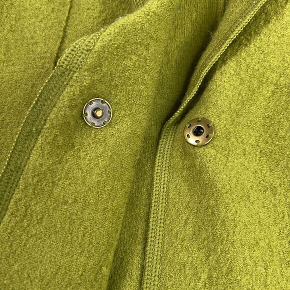 NTCO Nomadic Traders Wool Vest Women's Sz M Asymmetrical Green Fairy Whimsigoth - Picture 7 of 16